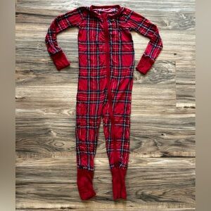 Little Sleepies Plaid Two-Way Zip Pajamas 18-24M